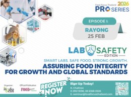 FFT ProSeries: LAB & Safety Edition Smart Labs. Safe Food. Strong Growth Assuring Food Integrity for Growth and Global Standards