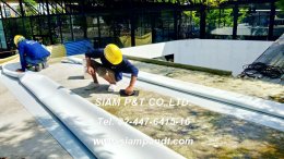 ระบบกันซึมชนิดแผ่น PVC EVALON SHEET WATERPROOFING MEMBRANE