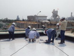 SIAM P&T ผ่านการรับรองการติดตั้งระบบกันซึม Alwitra Waterproofing System จากประเทศเยอรมนี