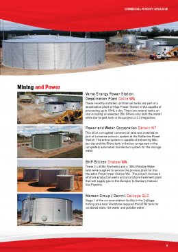 Kingspan Rhino Commercial Tank Catalog by colorroof