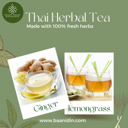 Thai herbal teas for massage and spa treatments