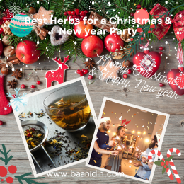 Best Herbs for a Christmas and New year Party