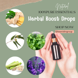 Herbal Boost Drops: A Specially Crafted Essential Oil Blend