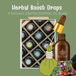 Herbal Boost Drops: A Specially Crafted Essential Oil Blend