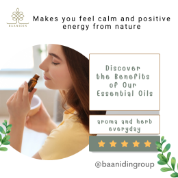 Increase positive energy with essential oils 