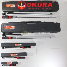 ของแท้!!! ด้ามขันปอนด์ OKURA รุ่น G-OKTW ขนาด 1/4" 3/8" 1/2" 3/4" 1" [ 2 หุน -1" ] ด้ามปอนด์ ด้ามปอน ประแจทอร์ค ประแจปอน