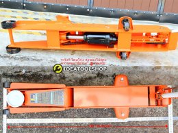 แม่แรง [ ช่วงยาว ] 5 ตัน OKURA รุ่น OK-5LJ แม่แรงตะเข้ รุ่นงานหนัก!! ตัวยาว Long Frame Garage Jack แม่แรงตะเข้ช่วงยาว