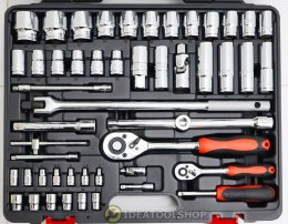 [รุ่นใหม่!! บล็อกขันน็อตรูดได้] HOBAYASHI ชุดเครื่องมือ บล็อกชุด 110 ตัวชุด รุ่น HTB-111 ชุดบล็อก บล๊อคชุด HTB-110+1