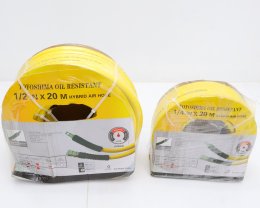 งานอย่างดี!!! สายลม TOYOSHIMA + คอปเปอร์ ผู้ - เมีย [เกรด PREMIUM] สวย หนา ทนแรงดันสูง ทนน้ำมัน รถทับไม่แตก 1/2 3/8 1/4