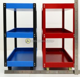 ชั้นเครื่องมือ 3 ชั้น OKURA [ สีแดง ] SMART [ สีน้ำเงิน ]  รถเข็น รถเข็นอเนกประสงค์ ชั้นวางเครื่องมือ เครื่องมือ ชั้นวาง