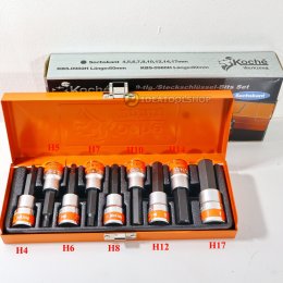 ของแท้!!! ลูกบล็อกเดือยโผล่ KOCHE [แบบยกชุด] ขนาด 1/2 สั้น ยาว TORX หัวจีบ HEX หกเหลี่ยม 6 เหลี่ยม ลูกบล็อก เดือยโผล่