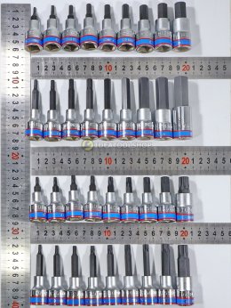 ของแท้!! ลูกบล็อกเดือยโผล่ KINGTONY ขนาด 1/2 1/4 สั้น ยาว TORX ทอค หัวจีบ HEX หกเหลี่ยม 6 เหลี่ยม 12แฉก ตัวM เดือยโผล่