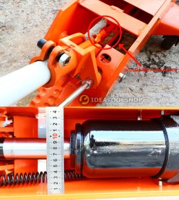 แม่แรง [ ช่วงยาว ] 5 ตัน OKURA รุ่น OK-5LJ แม่แรงตะเข้ รุ่นงานหนัก!! ตัวยาว Long Frame Garage Jack แม่แรงตะเข้ช่วงยาว