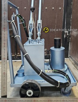 แม่แรงแยกส่วน 60 ตัน / 100 ตัน OKURA Hydraulic Jack แม่แรงรถเข็น แม่แรงสนาม แม่แรง แบบ รถเข็น แยกส่วน