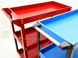 ชั้นเครื่องมือ 3 ชั้น OKURA [ สีแดง ] SMART [ สีน้ำเงิน ]  รถเข็น รถเข็นอเนกประสงค์ ชั้นวางเครื่องมือ เครื่องมือ ชั้นวาง