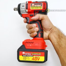 OKURA บล็อกแบตไร้สาย 48V 1/2 รุ่น A-OK-BW12-48K แบต2ก้อน บล็อกแบต  รุ่นงานหนัก บล็อกไฟฟ้า บล้อกไร้สาย บล้อก บล็อก บ้อก