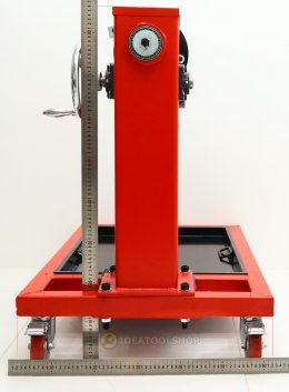 [อย่างดี!!] OKURA E-OK-ES800T แท่นประกอบเครื่อง "แบบเฟืองหมุน" 800kg ขาตั้งซ่อมเครื่องยนต์ แท่นประกอบเครื่องยนต์ หัวหมุน