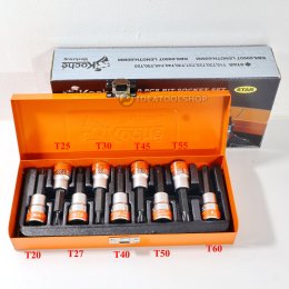 ของแท้!!! ลูกบล็อกเดือยโผล่ KOCHE [แบบยกชุด] ขนาด 1/2 สั้น ยาว TORX หัวจีบ HEX หกเหลี่ยม 6 เหลี่ยม ลูกบล็อก เดือยโผล่