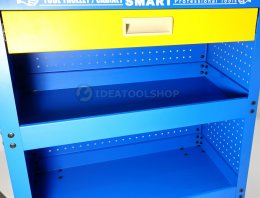 [ของแท้!!] รถเข็น SMART แบบมีแผงหลัง รุ่น G-SM-TTC03-1D ชั้นวางเครื่องมือ รถเข็นเครื่องมือ 3 ชั้น รถ เครื่องมือ  ชั้นวาง