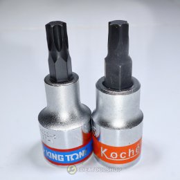 ของแท้!! ลูกบล็อกเดือยโผล่ KOCHE [แยกตัว] ขนาด 1/2 1/4 สั้น ยาว TORX หัวจีบ HEX หกเหลี่ยม 6 เหลี่ยม 12แฉก ตัวM เดือยโผล่