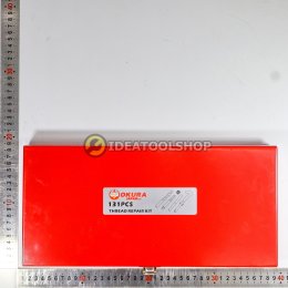 ชุดซ่อมเกลียว สปริง OKURA  **แบบยกชุด** [ HSS - HIGH SPEED STEEL ] M5 M6 M8 M10 M12 สปริงซ่อมเกลียว [ สแตนเลส SUS304 ]