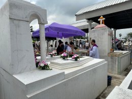 พิธีเสกสุสาน วัดแม่พระมหาทุกข์