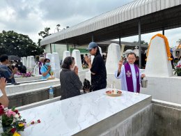 พิธีเสกสุสาน วัดแม่พระมหาทุกข์