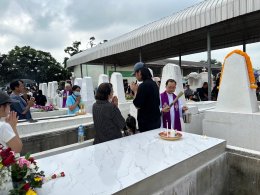 พิธีเสกสุสาน วัดแม่พระมหาทุกข์