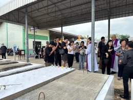 พิธีเสกสุสาน วัดแม่พระมหาทุกข์