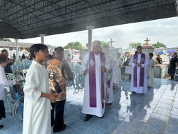 พิธีเสกสุสาน วัดแม่พระมหาทุกข์