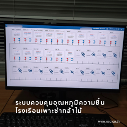 IoT Dashboard โรงเรือนเพาะชำกล้าไม้
