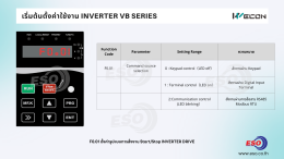 GETTING STARTED INVERTER VB SERIES
