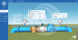 WECON V-NET Dashboard Flowmeter