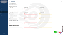 WECON V-NET IoT Dashboard for air compressor