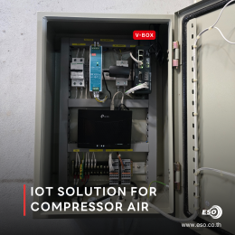 IoT for Air compressor system by wecon