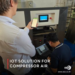 IoT for Air compressor system by wecon