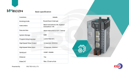 PLC A500 Specification