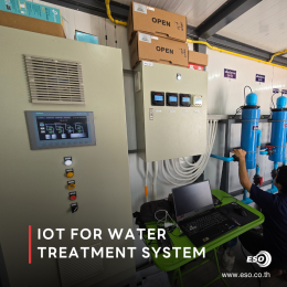 IoT for Water Treatment System PWA Thailand