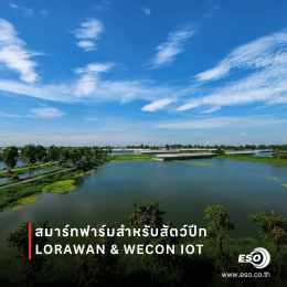 ระบบ Smart Poultry Farm ด้วย LoRaWAN และ WECON IoT ในฟาร์มไก่จังหวัดอ่างทอง