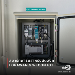 ระบบ Smart Poultry Farm ด้วย LoRaWAN และ WECON IoT