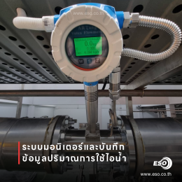 Vortex Flow Steam Boiler Monitoring