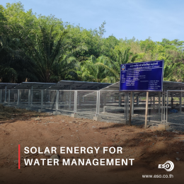 Solar cell for water management