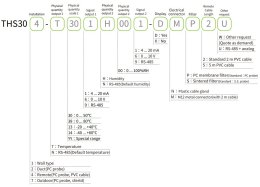 THS30X series order code EYC-TECH