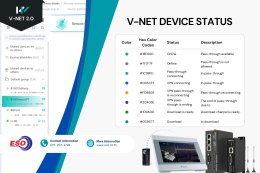 WECON V-NET Device Status