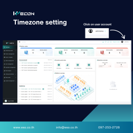 V-NET Setting Local time