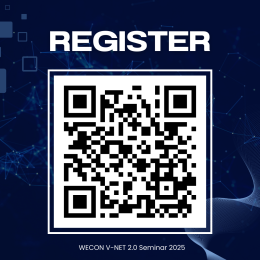 WECON SEMINAR 2025 Register QR CODE