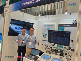 ESO TECH WECON Booth at SMART MANUFACTURING 2026