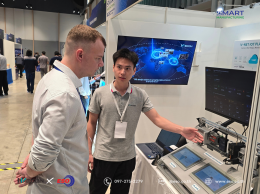 ESO TECH WECON Booth at SMART MANUFACTURING 2026