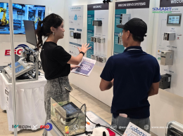 ESO TECH WECON Booth at SMART MANUFACTURING 2026