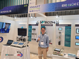 ESO TECH WECON Booth at SMART MANUFACTURING 2026
